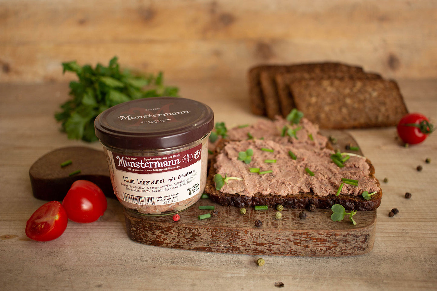 Wildleberwurst mit Kräutern bei Wischhof´s Hofladen online bestellen